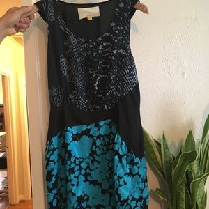 3/$30 Silk Anthropologie mini dress